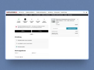 Online Shop für Hersteller